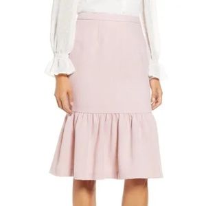 Rachel parcel herringbone skirt
